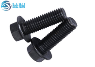 Hex Head Flange Bolts 12.9 Grade Alloy Steel Materials Phosphated Treatment DIN 6721