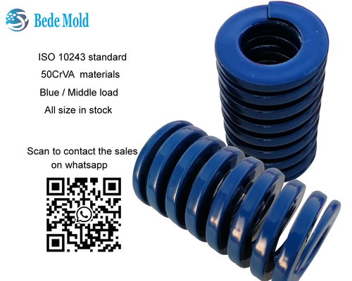 ISO10243 Standard Medium Load Mold Springs Blue Color B Series All size in stock