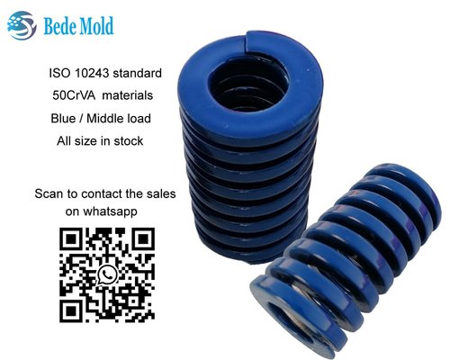 ISO10243 Standard Medium Load Mold Springs Blue Color B Series All size in stock