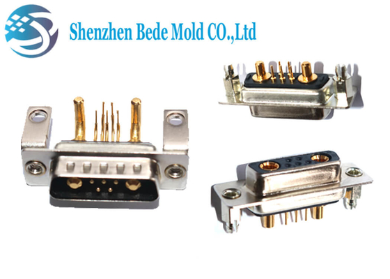 Non Standard Power Connectors With Injection Molding Of Flame Retardant Plastic