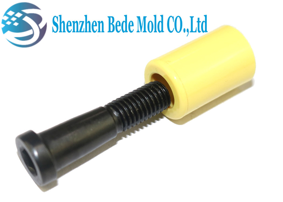 Yellow Nylon Parting Locks Mould Precision Mold Components For Injection Molding