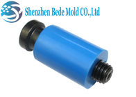 Blue 16mm Nylon Parting Locks Mould Heat Resistant for Plastic Injection Molding