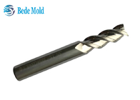 0.001mm Tolerance CNC Cutting Tools HRC 55 Hardness 3 Flutes For Aluminum