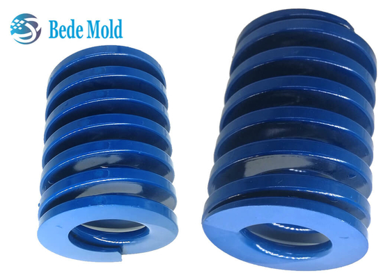 Light Load Stamping Die Spring 50CrVA Materails Outer Diameter 22mm TL Blue Color