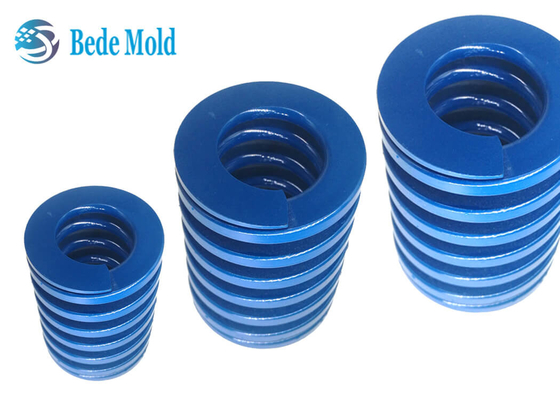 Light Load Stamping Die Spring 50CrVA Materails Outer Diameter 22mm TL Blue Color