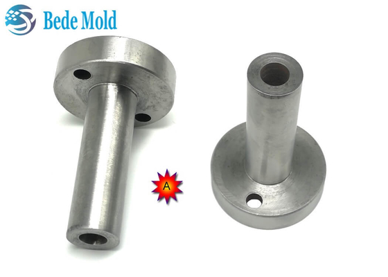 Sliver Color Mold Sprue Bushing S45C Materials Φ1/2'' Head C Type Diameter 1-1/2''