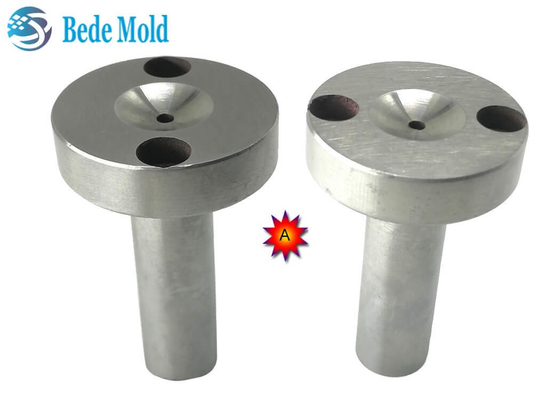 Sliver Color Mold Sprue Bushing S45C Materials Φ1/2'' Head C Type Diameter 1-1/2''