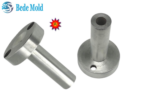 Sliver Color Mold Sprue Bushing S45C Materials Φ1/2'' Head C Type Diameter 1-1/2''