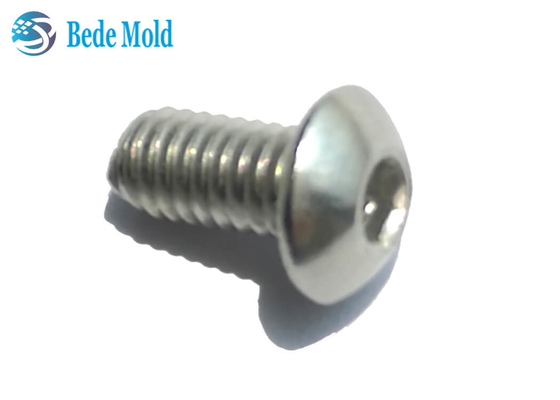 Length 12~65mm M8 Stainless Steel Button Head Screws SUS 304 Materials ISO7380 Standard