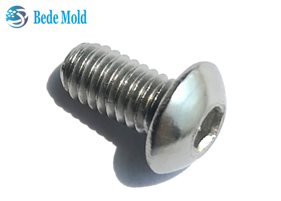 Length 12~65mm M8 Stainless Steel Button Head Screws SUS 304 Materials ISO7380 Standard