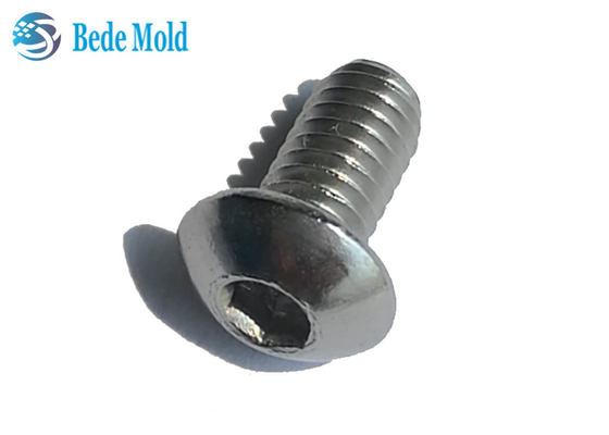 Length 12~65mm M8 Stainless Steel Button Head Screws SUS 304 Materials ISO7380 Standard