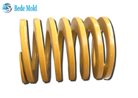 Yellow Color Compression Springs OD 30mm 50CrVA Materials TF