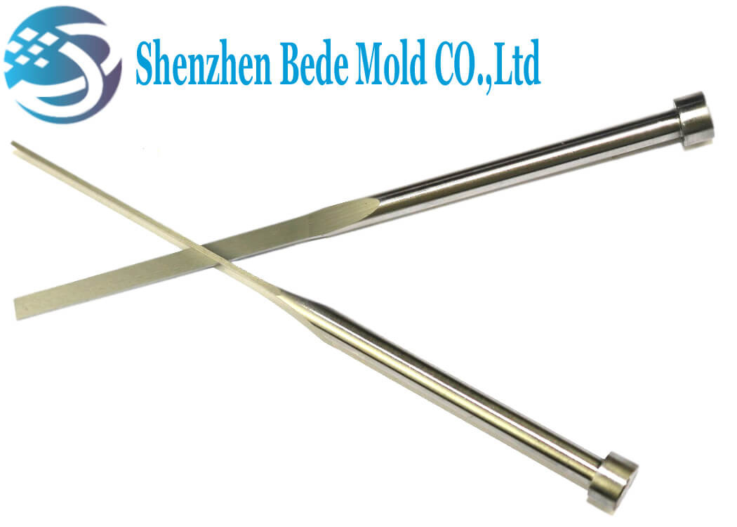 Stepped Straight Mold Ejector Pins Die Thimble Injection Molding