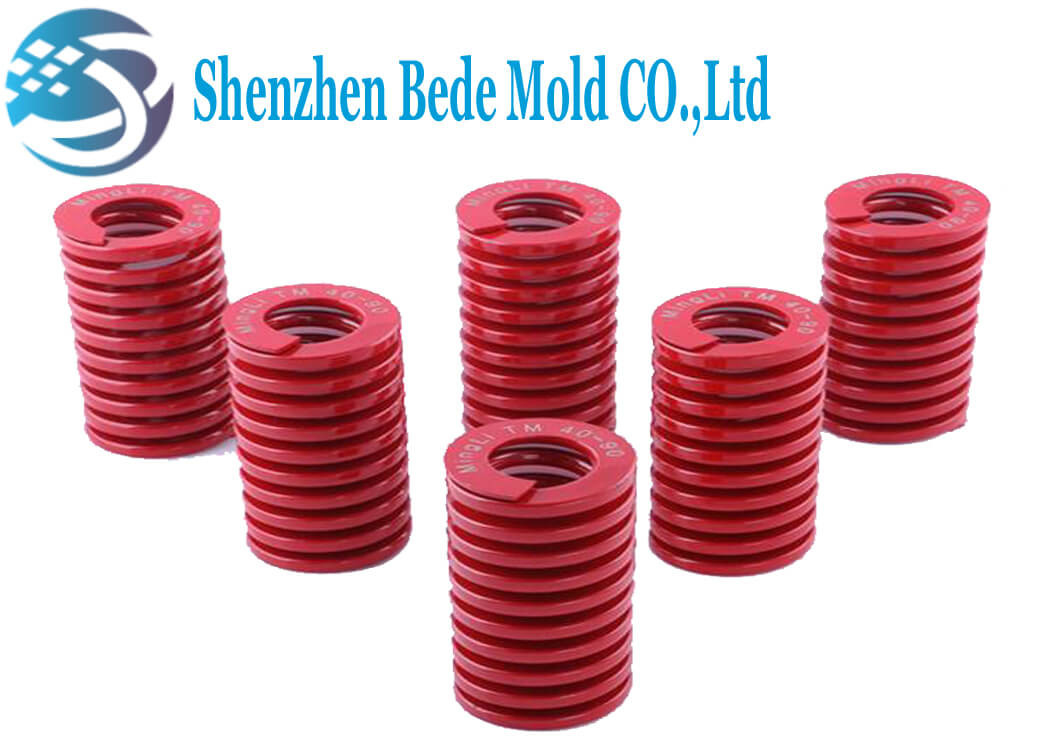Injection Mould Metric Compression Springs Chromium Alloy Steel Material