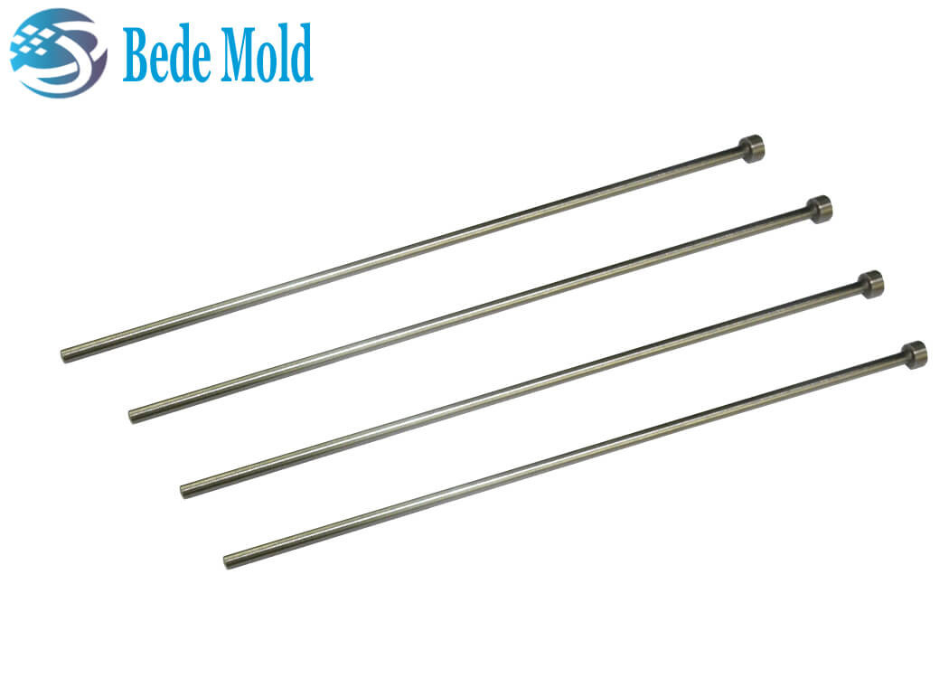 0.005mm Tolerance Plastic Injection Mold Parts Ejector Pins Rod SKD61