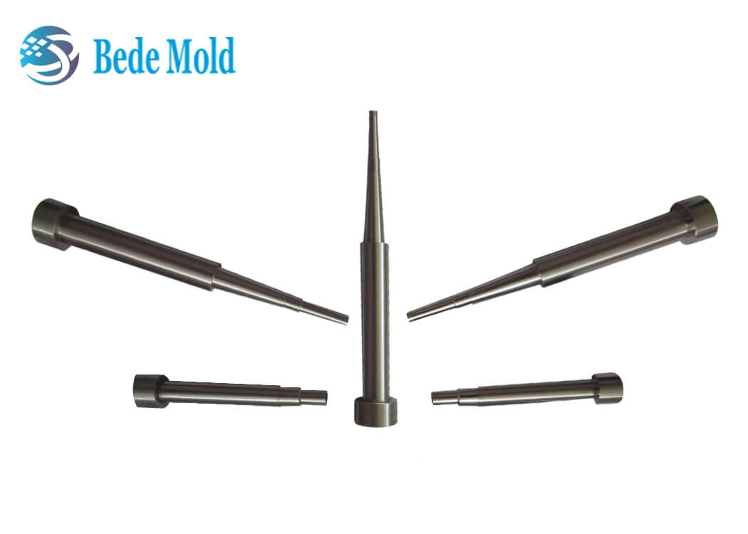 Non Standard Precision Mold Parts Nitrided Core Pins High Temperature Resistant