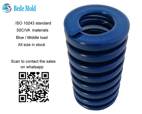 ISO10243 Standard Medium Load Mold Springs Blue Color B Series All size in stock